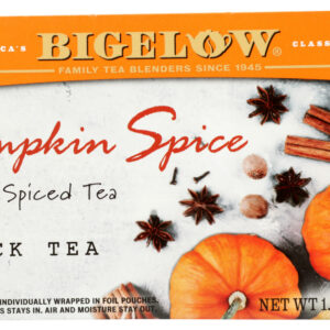 BIGELOW: Pumpkin Spice Black Tea, 1.44 oz