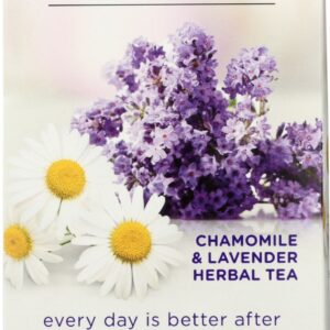 BIGELOW: Benefits Chamomile and Lavender Herbal Tea 18 Bags, 1.06 oz