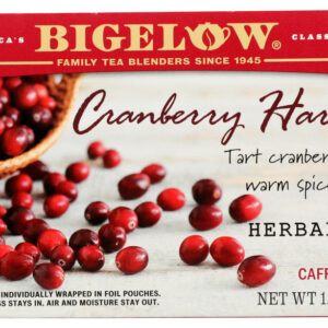 BIGELOW: Cranberry Harvest Herbal Tea, 1.39 oz