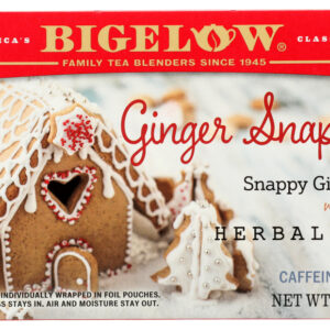 BIGELOW: Ginger Snappish Herbal 18 TeaBags, 1.48 oz