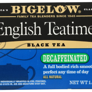 BIGELOW: English Teatime Decaf, 1.41 oz