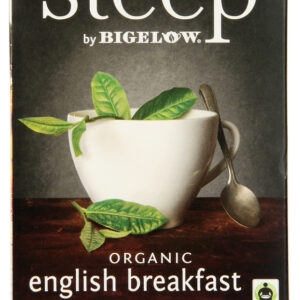 BIGELOW: Steep Organic English Breakfast Tea, 1.60 oz