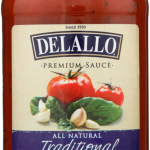 DELALLO: Traditional Spaghetti Sauce, 24 oz
