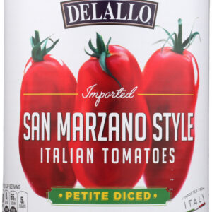 DELALLO: San Marzano Style Diced Tomatoes, 28 oz