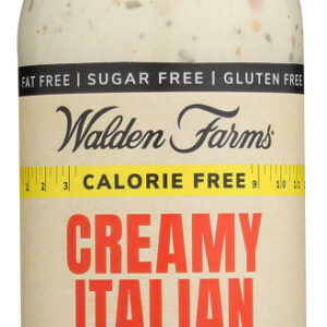 WALDEN FARMS: Salad Dressing, Creamy Italian, 12 Oz