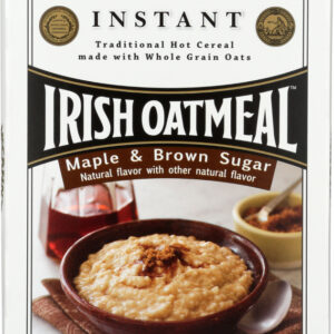 MCCANN'S: Instant Maple and Brown Sugar Irish Oatmeal, 15.1 oz