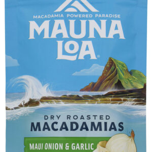 MAUNA LOA: Macadamia Maui Onion Garlic, 4 oz