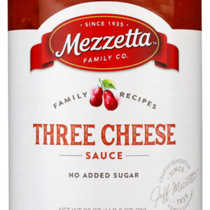 MEZZETTA: Three Cheese Sauce , 25 oz