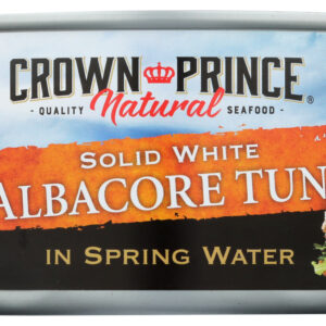 CROWN PRINCE: Solid White Albacore Tuna In Spring Water, 12 oz