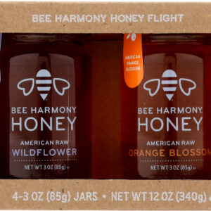 BEE HARMONY: Honey Flight American Gift Set, 12 oz