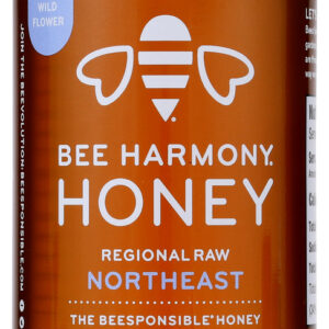 BEE HARMONY: Regional Raw Northeast Honey, 12 oz