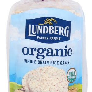 LUNDBERG: Brown Rice Organic Rice Cakes Salt Free, 8.5 oz