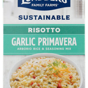 LUNDBERG: Risotto Garlic Primavera, 5.5 Oz