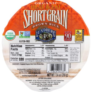 LUNDBERG: Rice Bowl Rte Shrt Grn Brwn, 7.4 oz