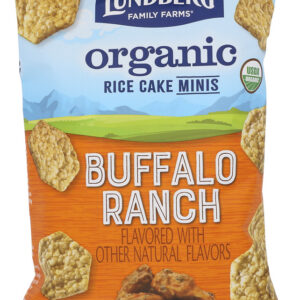 LUNDBERG: Rice Cakes Bufal Rch Mini, 5 oz