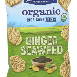 LUNDBERG: Rice Cakes Mini Gngr Swd, 5 oz