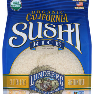 LUNDBERG: Organic California Sushi Rice, 4 lb