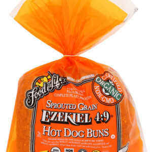 FOOD FOR LIFE: Ezekiel 4:9 Sprouted Grain Hot Dog Buns, 16 oz