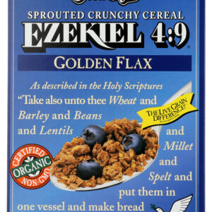 FOOD FOR LIFE: Ezekiel 4:9 Sprouted Grain Cereal Golden Flax, 16 oz
