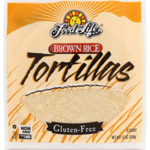 FOOD FOR LIFE: Brown Rice Tortillas, 12 oz