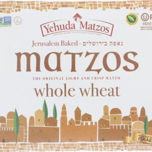 YEHUDA: Whole Wheat Daily Matzo Thins, 10.5 oz