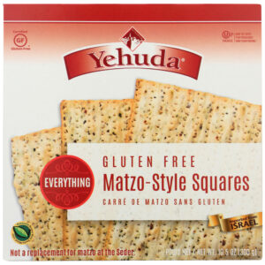 YEHUDA: Everything Matzo Style Square, 10.5 oz