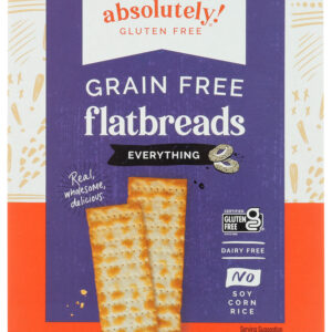 ABSOLUTELY GLUTEN FREE: Flatbread Gluten Free Everything, 5.29 oz