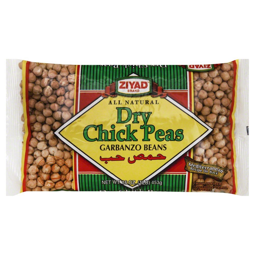 ZIYAD: Dry Chick Peas Garbanzo Beans, 16 oz