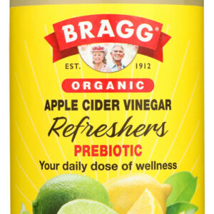 BRAGG: Organic Apple Cider Vinegar Refreshers Prebiotic Lime Citrus, 16 fo
