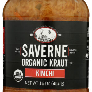SAVERNE: Org Kimchi Sauerkraut Cab, 16 oz
