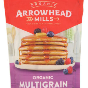 ARROWHEAD MILLS: Organic Multigrain Pancake Waffle Mix, 22 oz