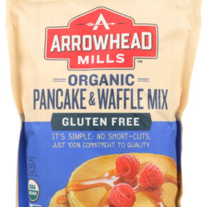 ARROWHEAD MILLS: Organic Gluten Free Pancake and Baking Mix, 26 oz