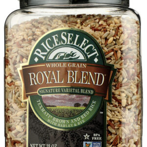 RICESELECT: Royal Blend Whole Grain Texmati Brown and Red Rice, 28 oz