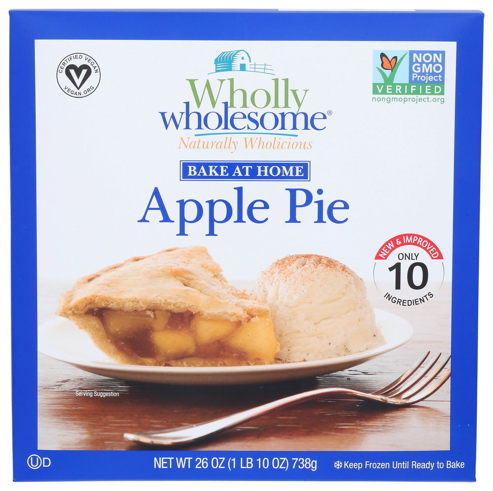 WHOLLY WHOLESOME: Bake at Home Apple Pie, 26 oz