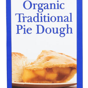 WHOLLY WHOLESOME: Organic Pie Dough 2 Rolled Crusts, 16 oz