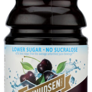 KNUDSEN: Black Cherry Low Sugar Juice, 48 fl oz