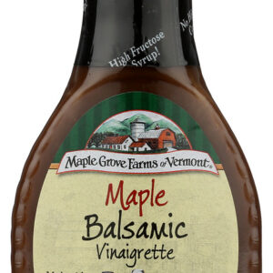 MAPLE GROVE: Dressing Vinaigrette Maple Balsamic, 8 oz
