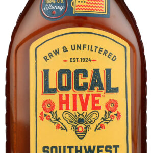 LOCAL HIVE: Raw and Unfiltered Southwest Honey, 16 oz