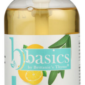 BRITTANIES THYME: Lemon Sage Natural Hand Soap, 12 oz