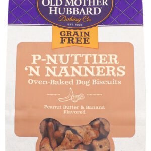 WELLNESS: P-Nuttier N Nanners Biscuits Dog Treats, 16 oz