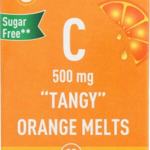 SUPERIOR SOURCE: Vitamin C 500mg Tangy Orange Melts, 90 tb