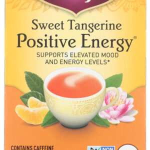 YOGI TEAS: Positive Energy Sweet Tangerine, 16 Tea Bags