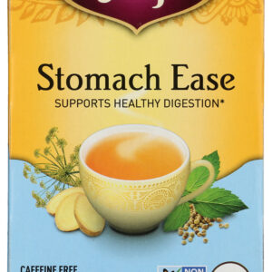 YOGI TEA: Organic Stomach Ease Caffeine Free, 16 Tea Bags