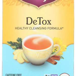 YOGI TEA: DeTox with Organic Dandelion Caffeine Free, 16 Tea Bags