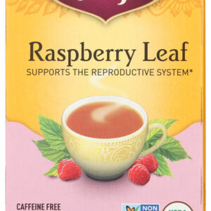 YOGI TEAS: Woman's Raspberry Leaf Caffeine Free, 16 Tea Bags