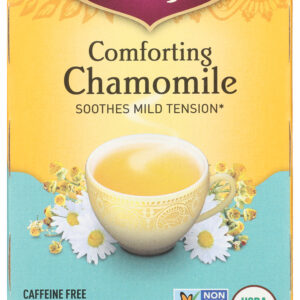 YOGI TEAS: Comforting Chamomile Caffeine Free, 16 Tea Bags