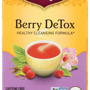 YOGI TEAS: Berry Detox Caffeine Free, 16 Tea Bags