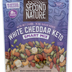 SECOND NATURE: White Cheddar Keto Smart Mix, 10 oz