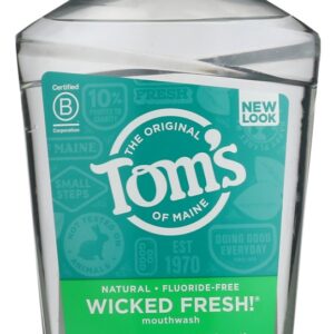 TOM'S OF MAINE: Wicked Fresh Mouthwash Cool Mountain Mint, 16 oz