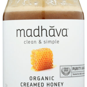 MADHAVA: Organic Very Raw Honey, 22 oz